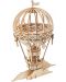 Drvena 3D slagalica Robo Time od 140 dijelova - Balon na vrući zrak - 1t